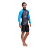 Rg-31 Rashguard Long Sleeve Men Black/Blue Medium